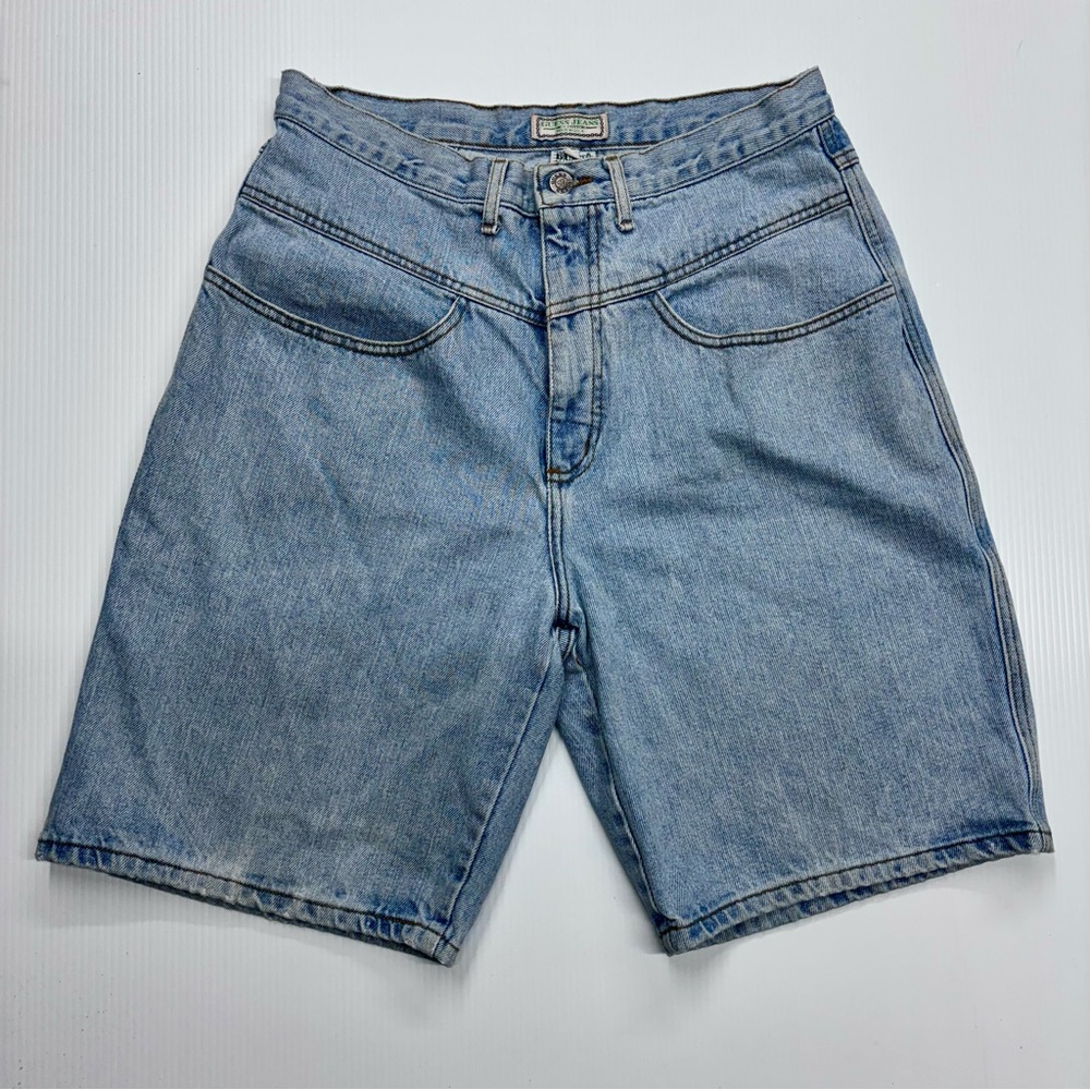 Guess Light Blue Jean Shorts for Men